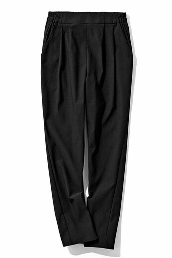 IEDIT［イディット］ | ナイスエアノビテーパパンツ〈ブラック〉ＩＥ