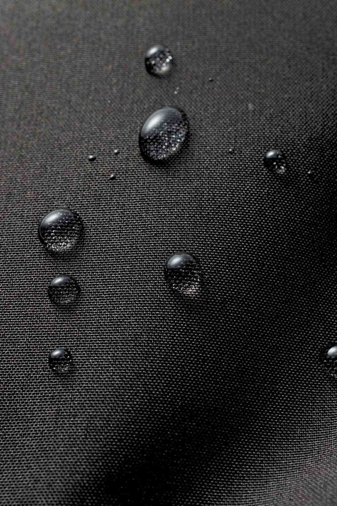 IEDIT|IEDIT[イディット]　福田麻琴さんコラボ 撥水（はっすい）加工・UVケア きれいめハット〈ブラック〉|マットで上質感のある、UVカット率99％の撥水ポリエステル素材。