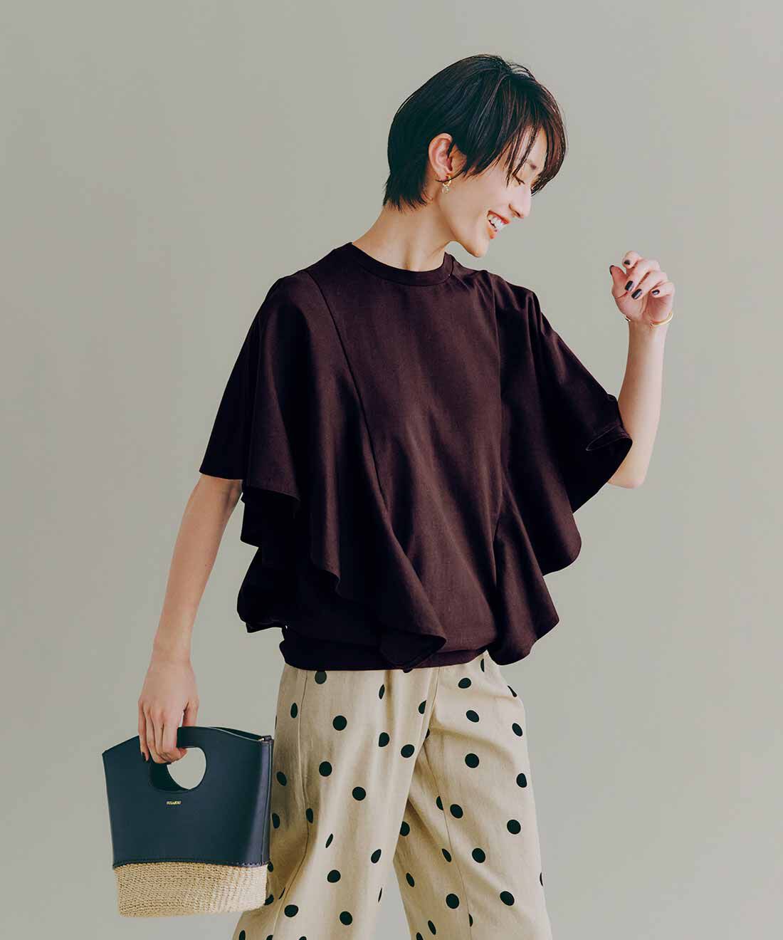 IEDIT［イディット］|IEDIT[イディット]　接触冷感・吸汗速乾・抗菌防臭！ Ohcool（R）Ⅱplus素材のフリルトップスの会