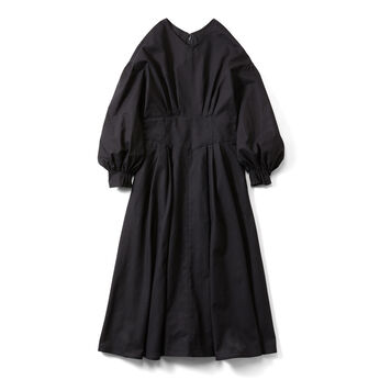 IEDIT | きくちさんコラボ綿麻ワンピ〈ＢＫ〉ＩＥ