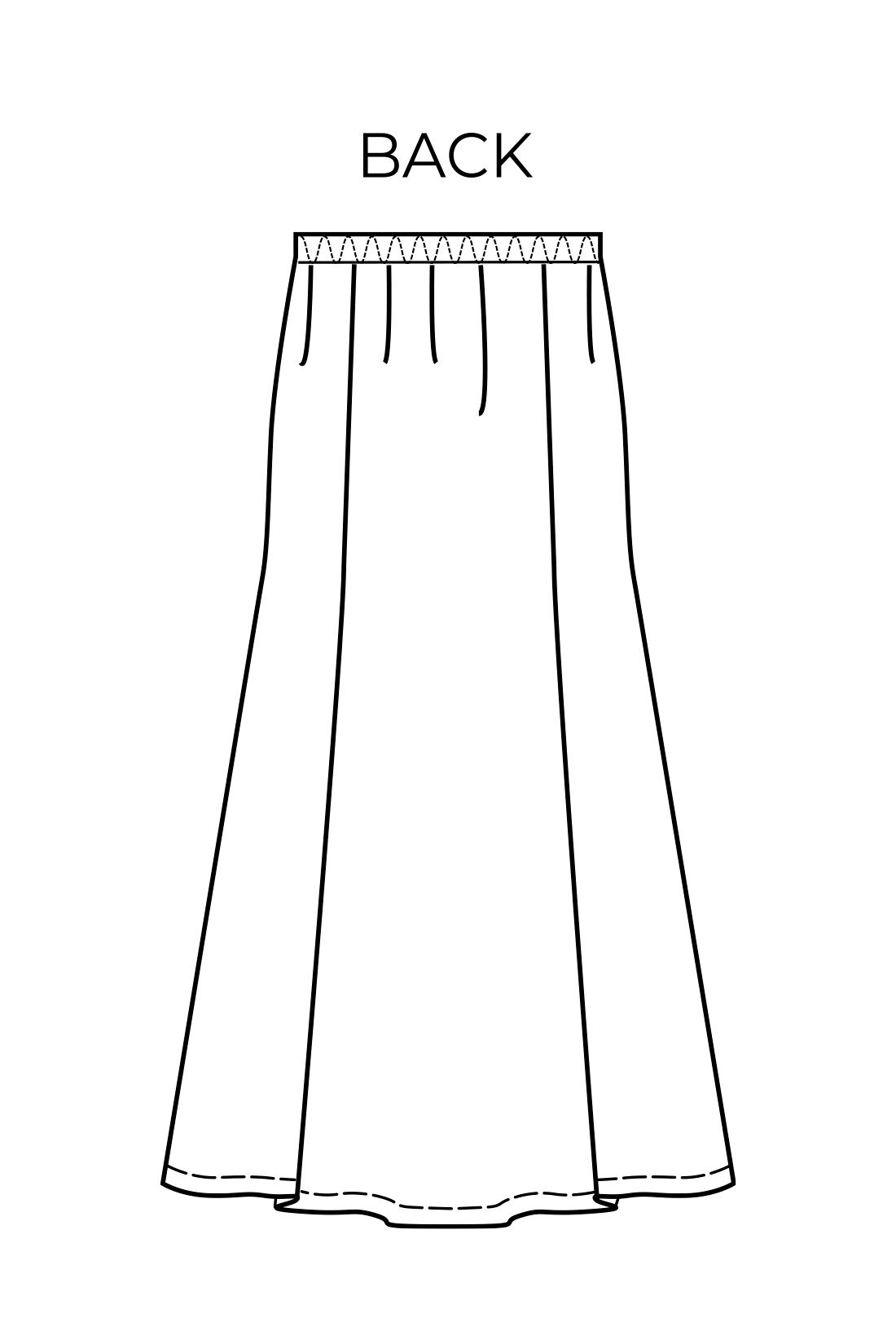 IEDIT|IEDIT[イディット]　洗練シルエットが美しい 大人シックなプリント柄が華やぐスカート