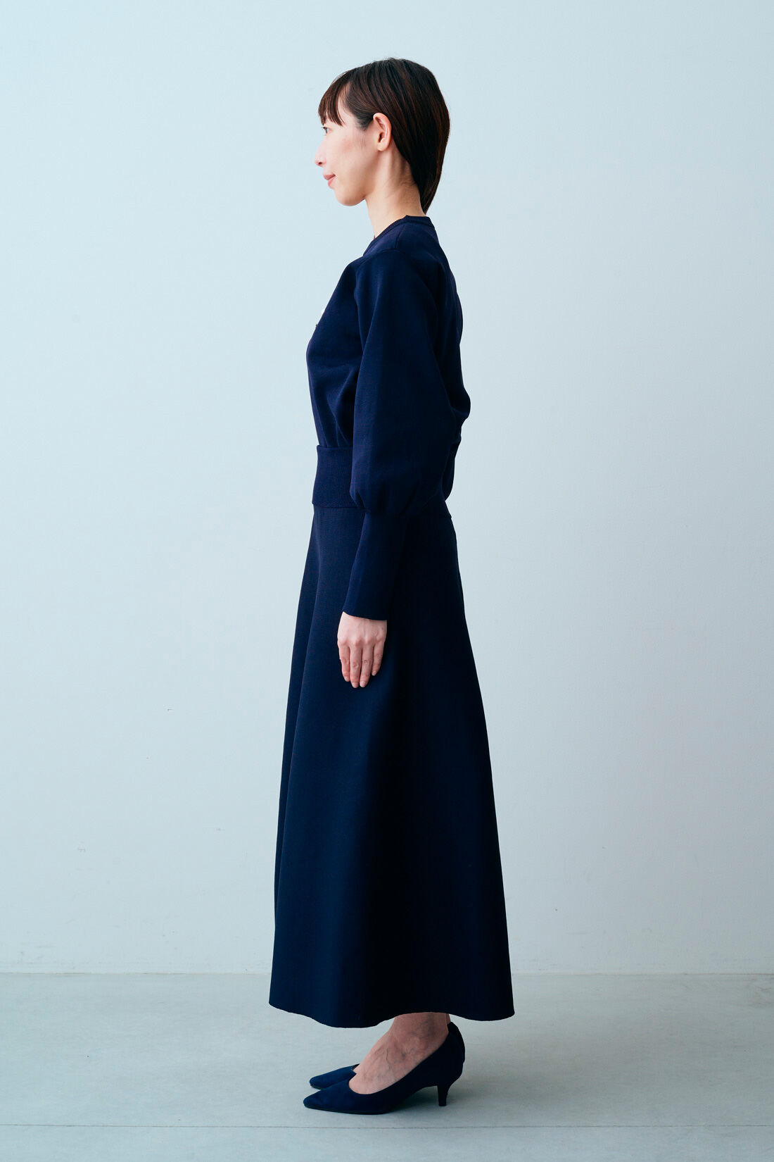 IEDIT[イディット] 福田麻琴さんコラボ 上品ニットセットアップ