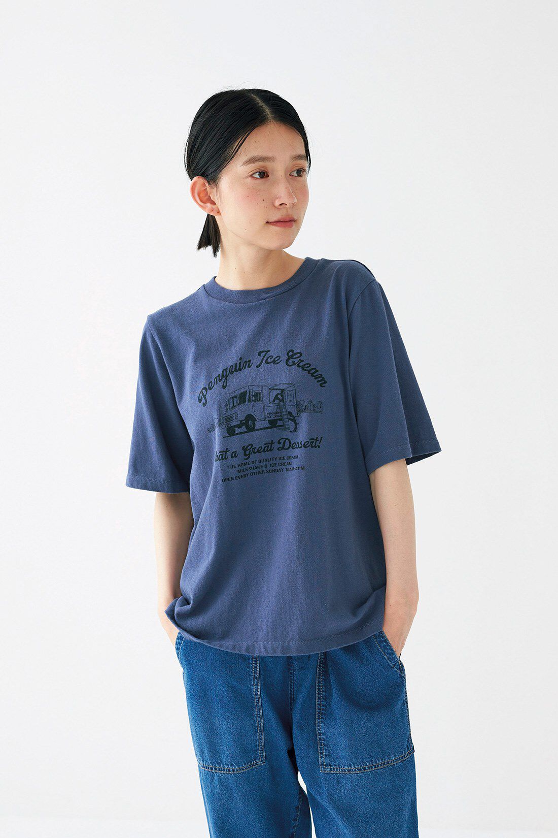 Sunny clouds［サニークラウズ］|サニークラウズ アイス好きなTシャツの会〈レディース〉