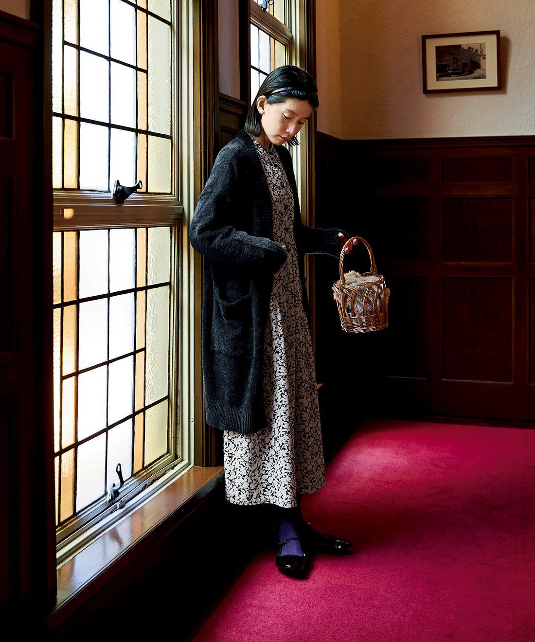 Sunny clouds［サニークラウズ］|サニークラウズ　魔女の黒猫カーディガン〈レディース〉