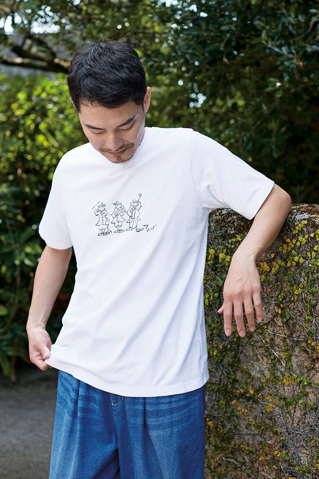 サニークラウズ feat.しん窯 青花 異人さんの音楽隊Tシャツ