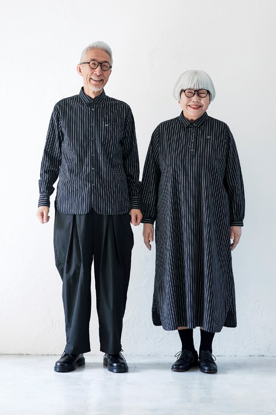 bonponさんとのコラボ新作「レジメストライプワンピース＆シャツ