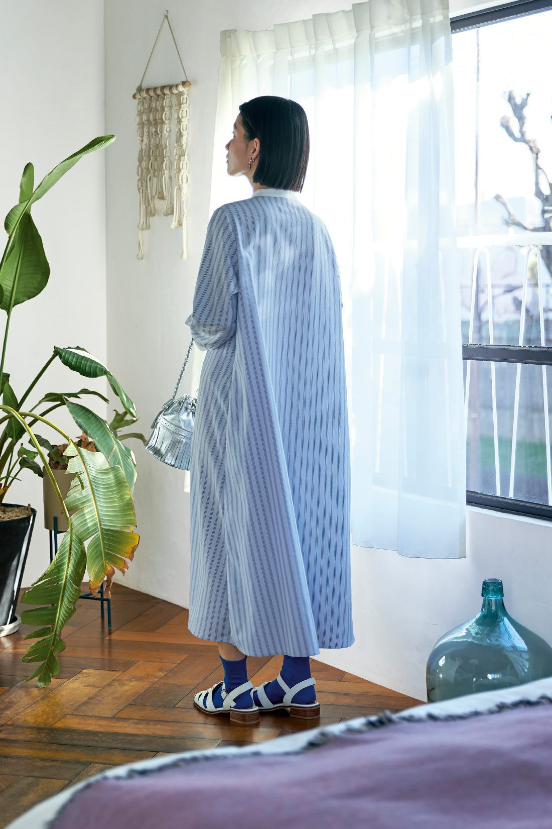 Sunny clouds|サニークラウズ クレリックワンピース〈レディース〉|身長162cm/ワンピースMサイズ
