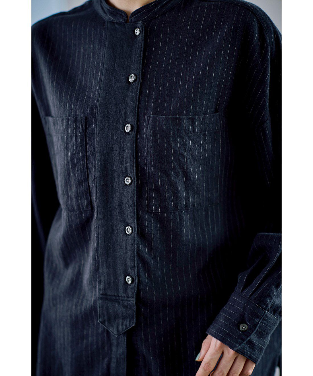 Sunny clouds［サニークラウズ］|サニークラウズ feat. Shuttle Notes　こだわり生地を使ったシャツ〈レディース〉