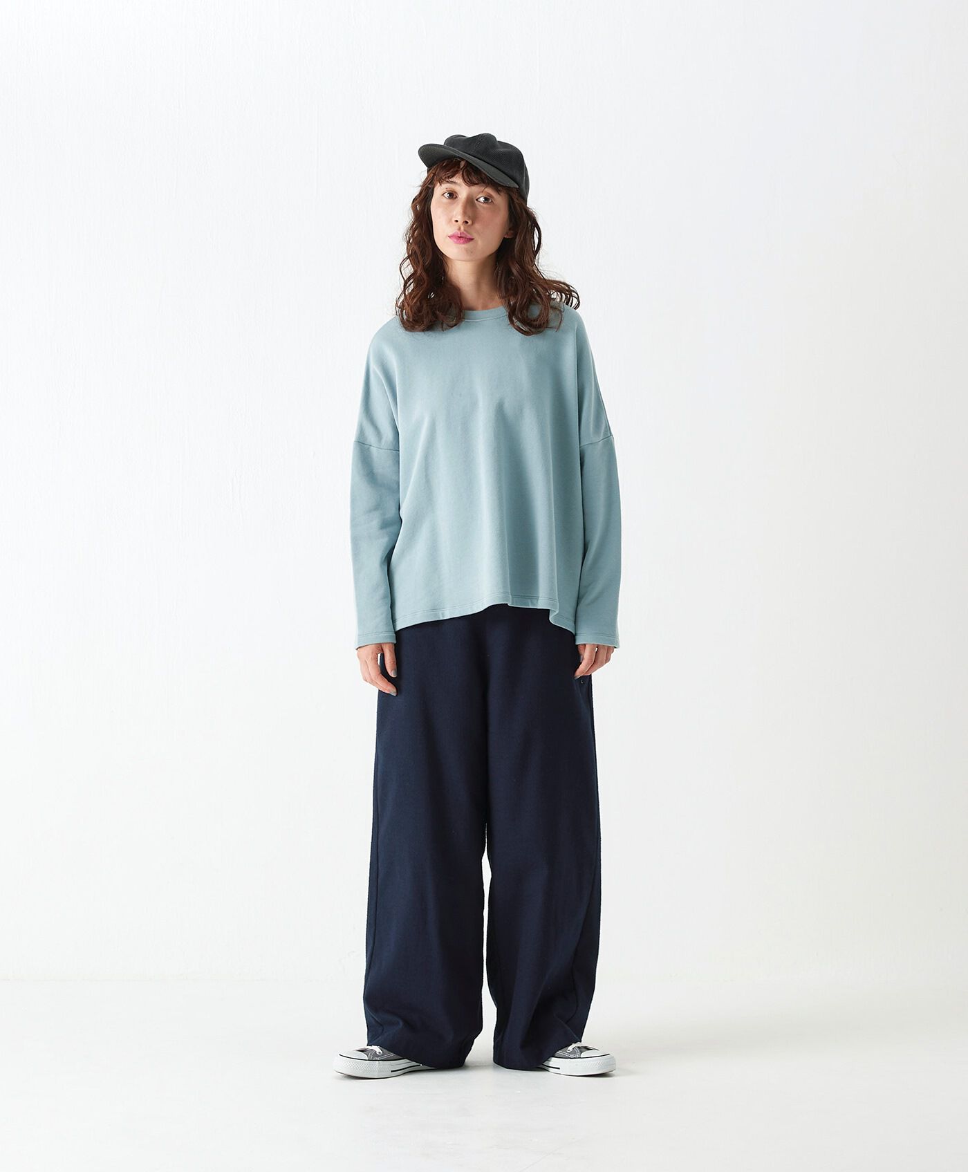 レビュー高評価の商品！ サニークラウズ シトルーナとkazumiさんのワイドトレーナー その他の袖丈
