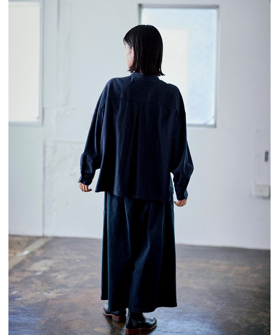 Sunny clouds［サニークラウズ］|サニークラウズ feat. Shuttle Notes　こだわり生地を使ったシャツ〈レディース〉