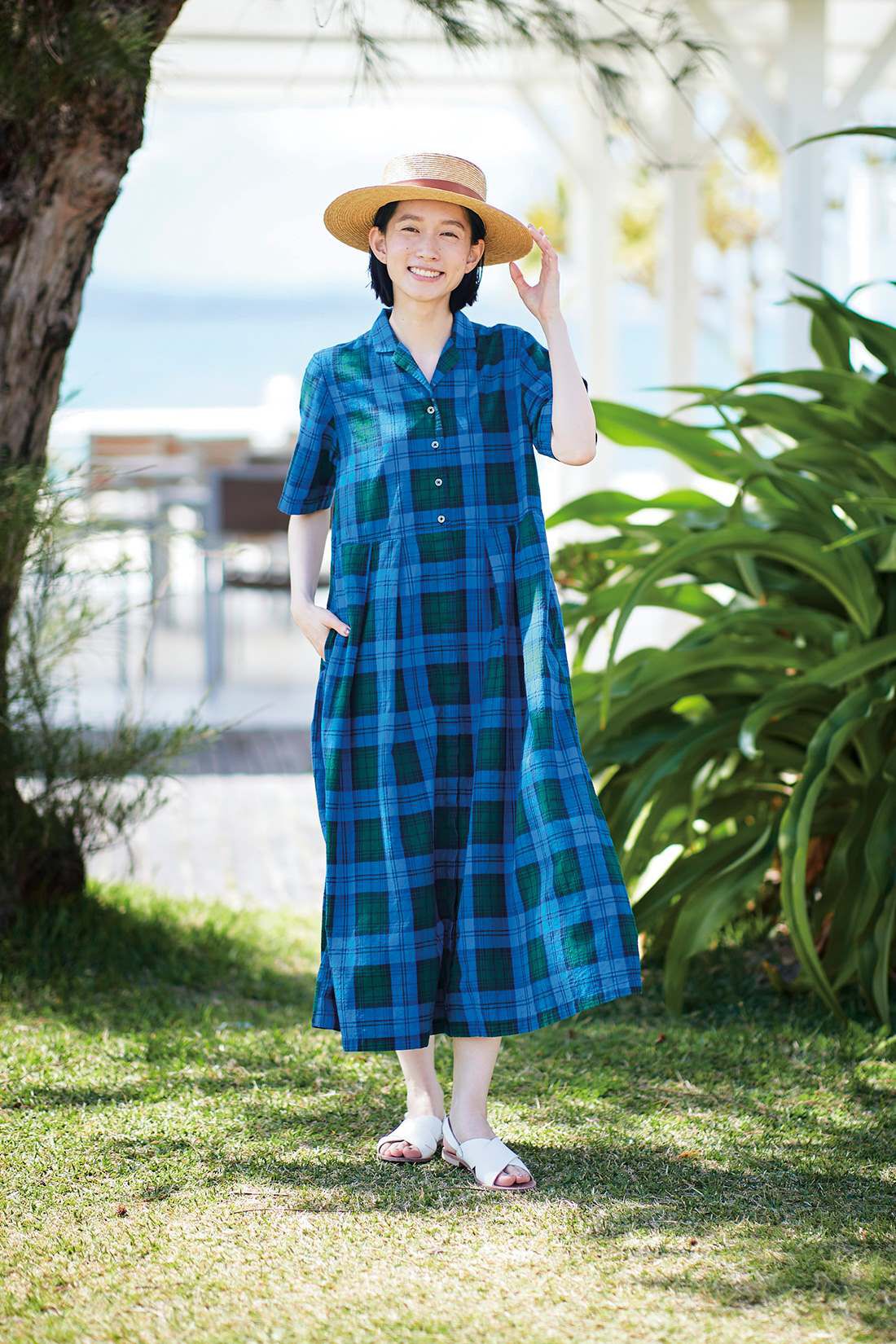 気になる対象商品 サニークラウズ ブルーウォッチワンピース〈レディース〉｜Sunny トップス