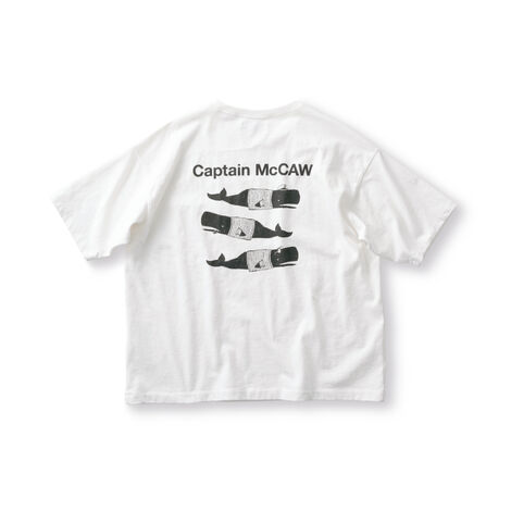Sunny clouds | サニークラウズくじらの船長Ｔシャツ〈メンズ〉