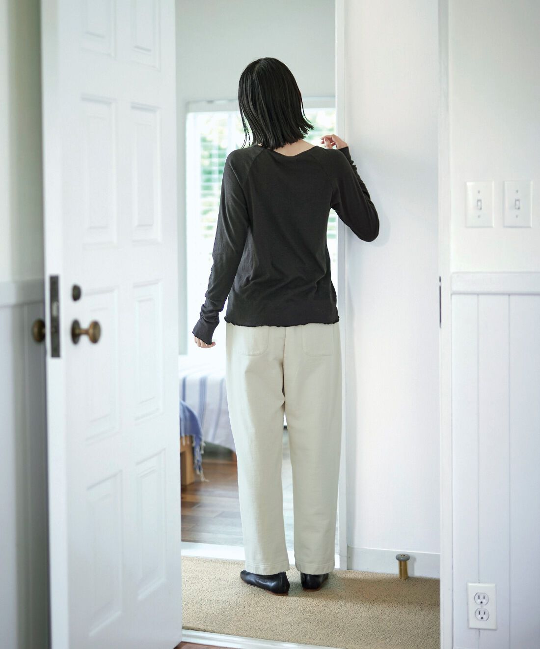 Sunny clouds［サニークラウズ］|サニークラウズしっかり者裏毛パンツ〈レディース〉のコーディネート