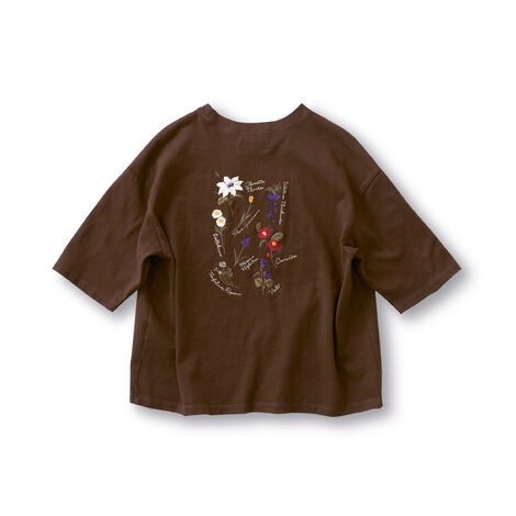 Sunny clouds | 花 Ｔシャツ レディース