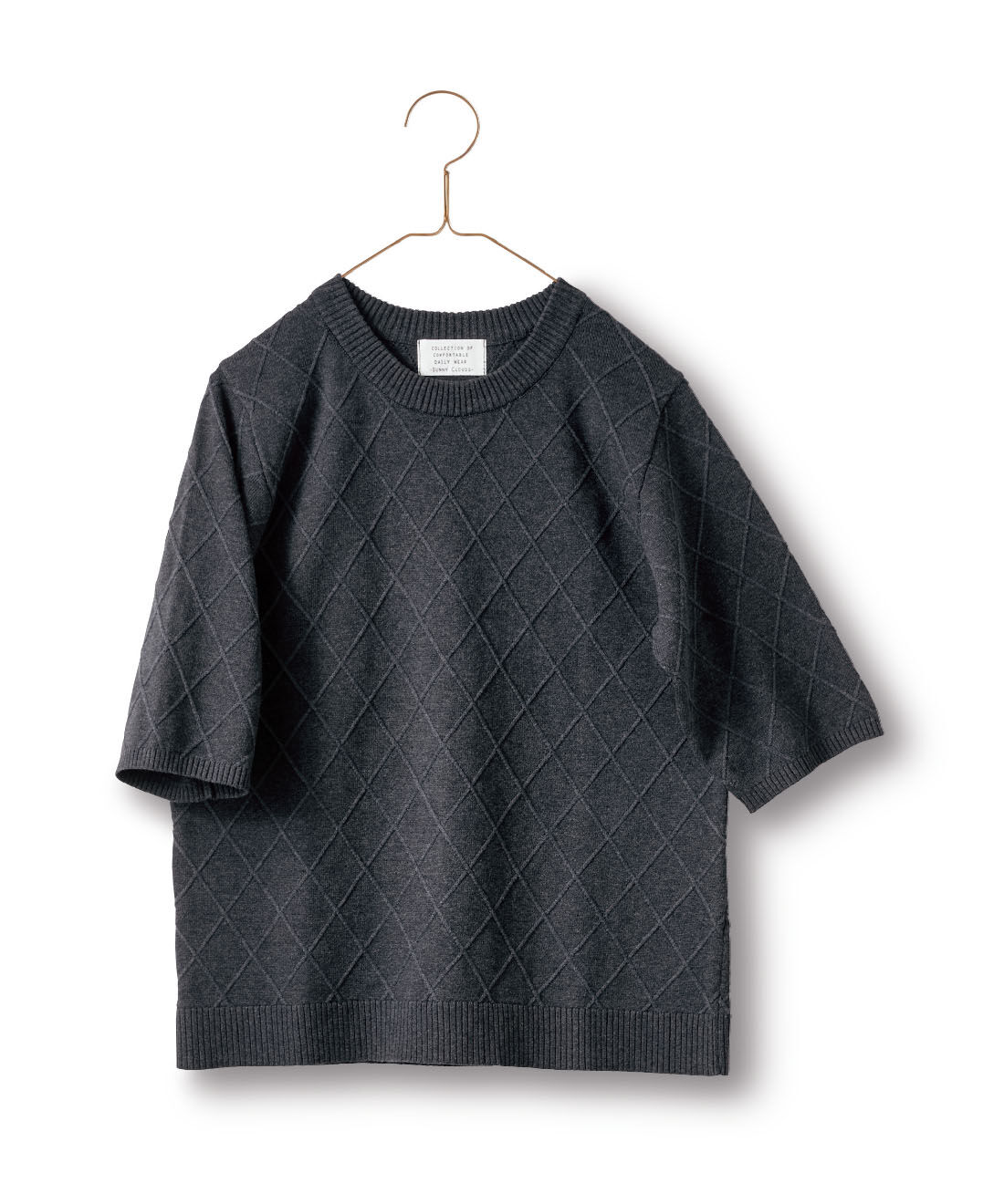 Sunny clouds［サニークラウズ］|【初回お試しキャンペーン】サニークラウズ　格子模様のニットTシャツの会＜レディース＞