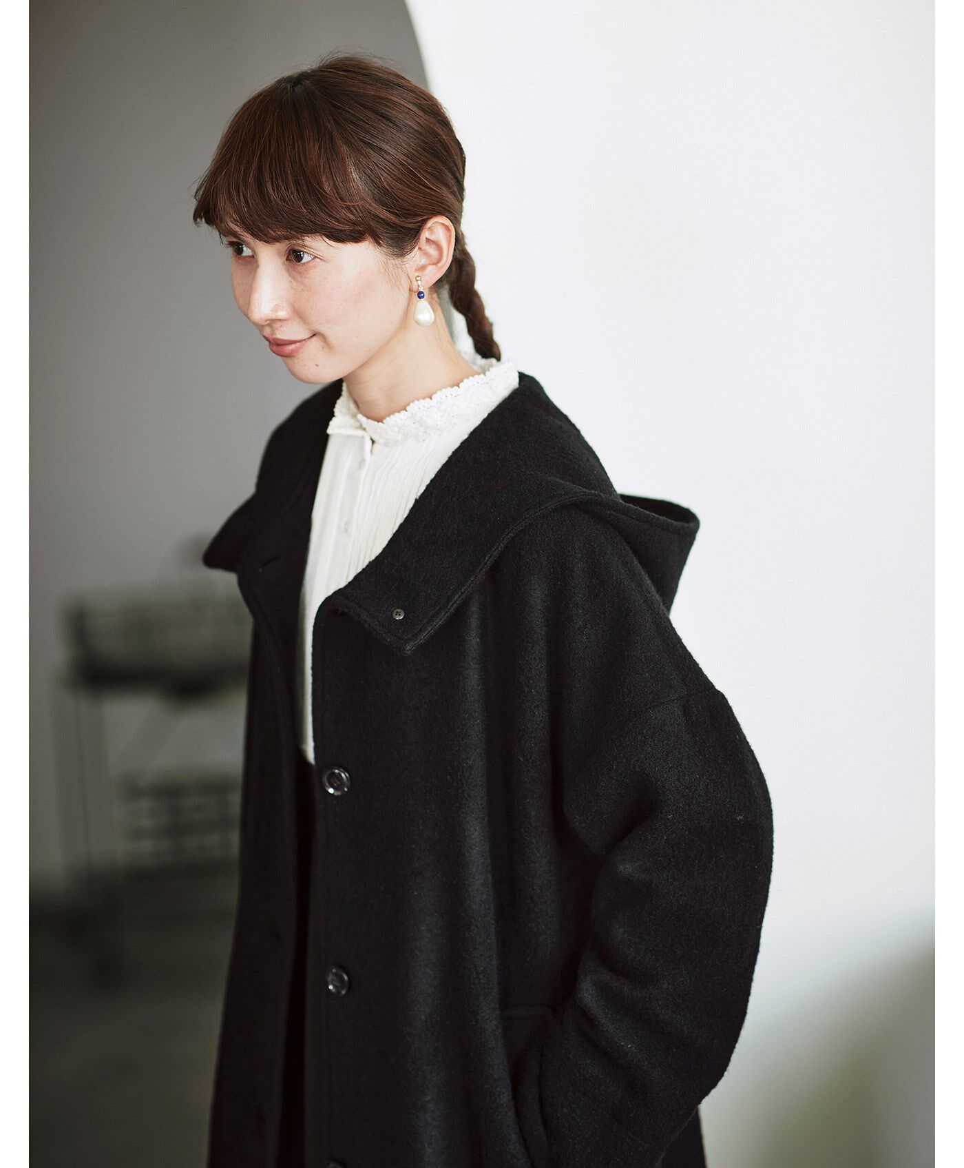 SUNNY CLOUDS 魔女のマントコート〈レディース〉｜Sunny clouds
