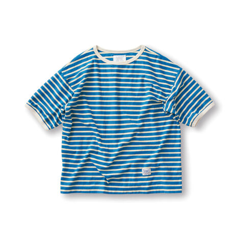 Sunny clouds | サニークラウズ 浜辺のボーダーＴシャツ〈レディース〉