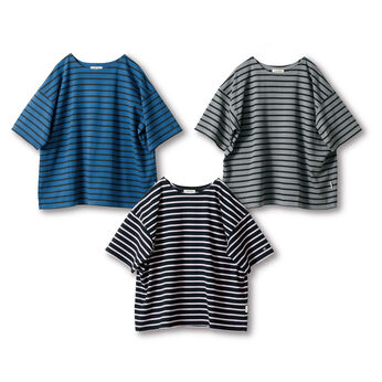 and myera | ａｎｄ　ｍｙｅｒａ大人色ボーダーＴシャツ