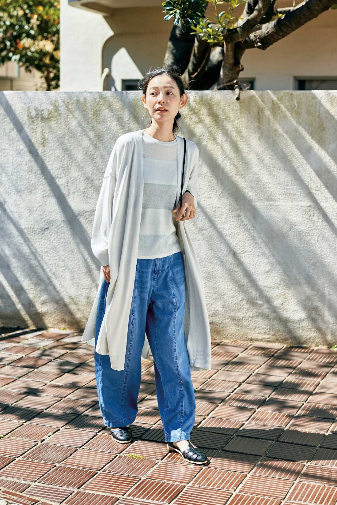 and myera［アンドマイラ］|and myera ライトなライトブルージーンズ