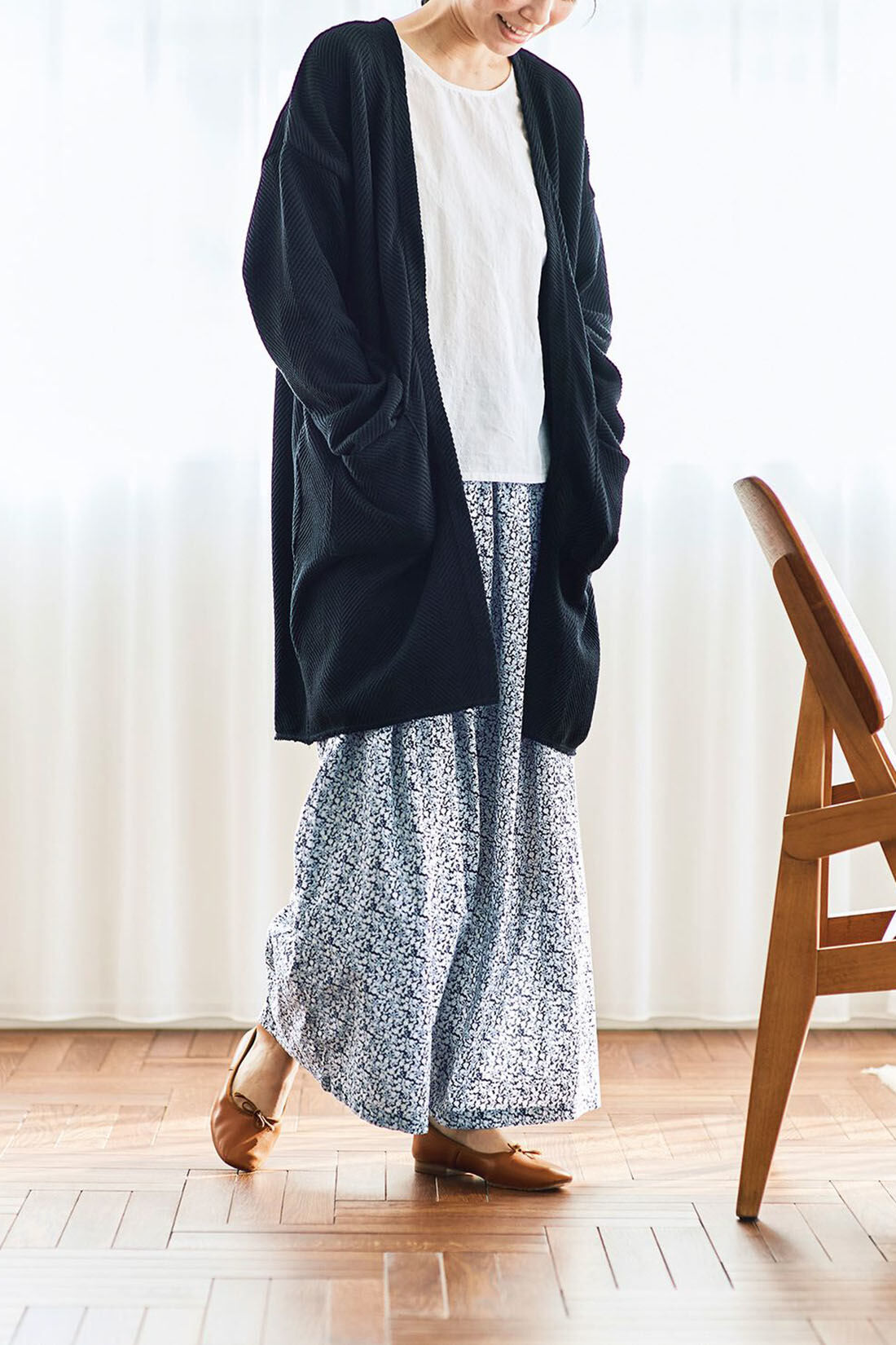 and myera［アンドマイラ］|ａｎｄ　ｍｙｅｒａ　花香るキュロットパンツ