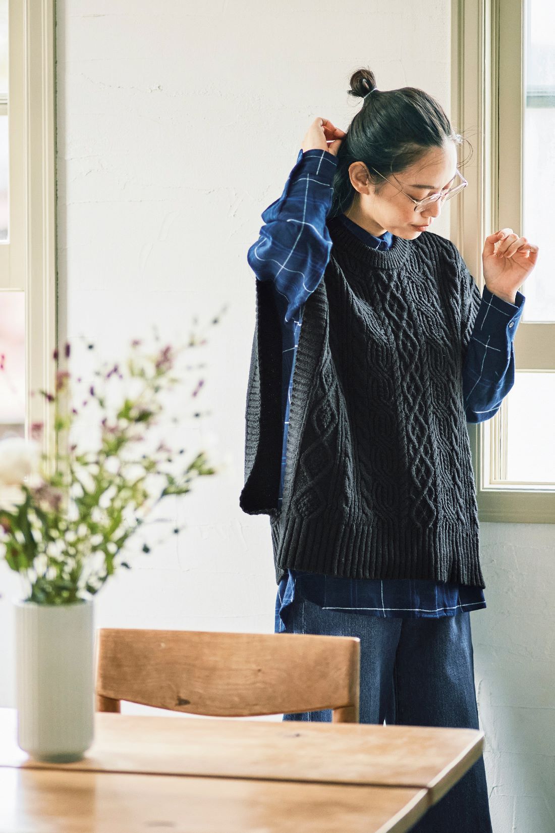 ハーフジップニットベスト【SALE】 – SELECT MOCA