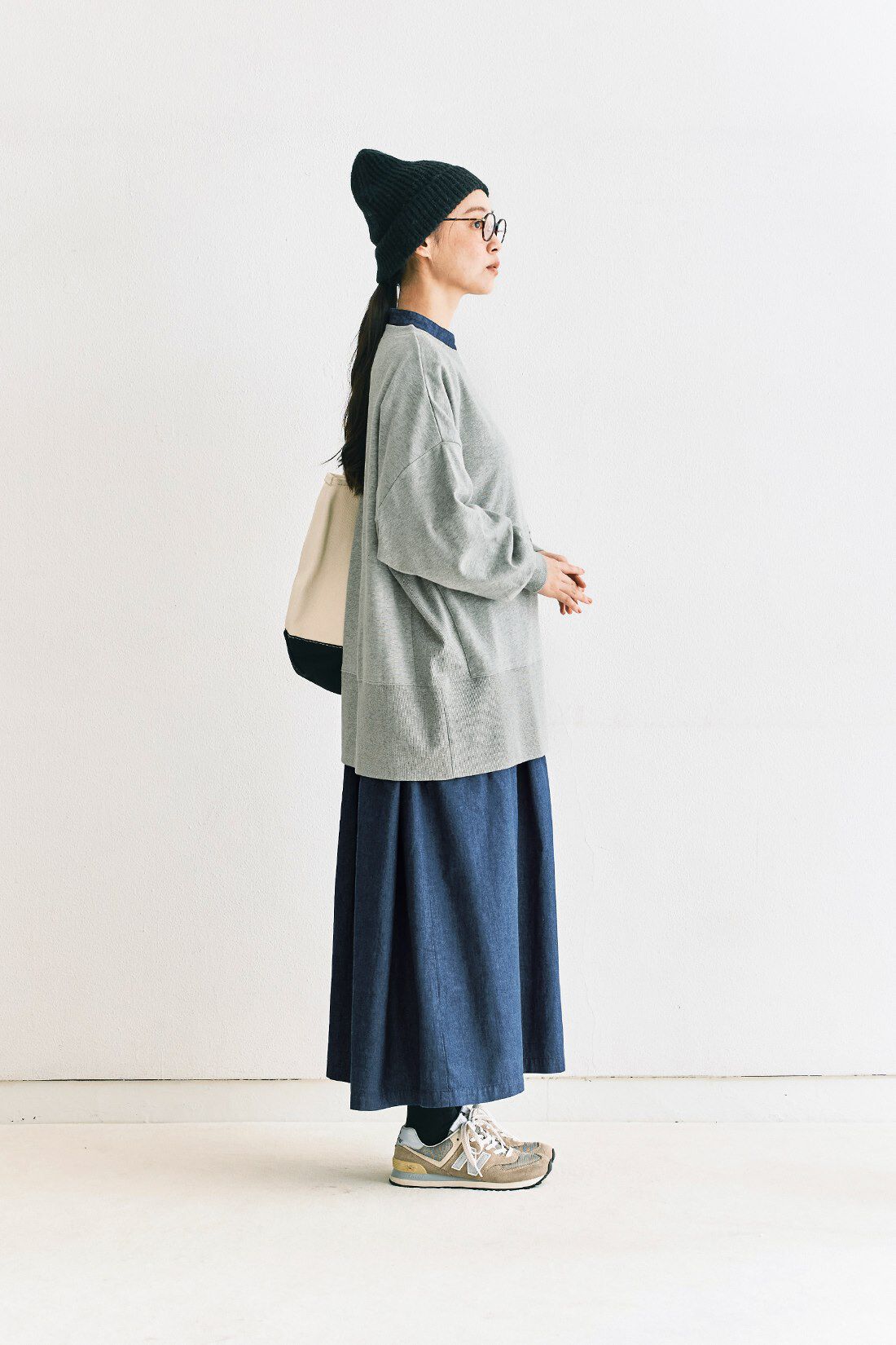 and myera|ａｎｄ　ｍｙｅｒａ　ラフすぎないデニムワンピース