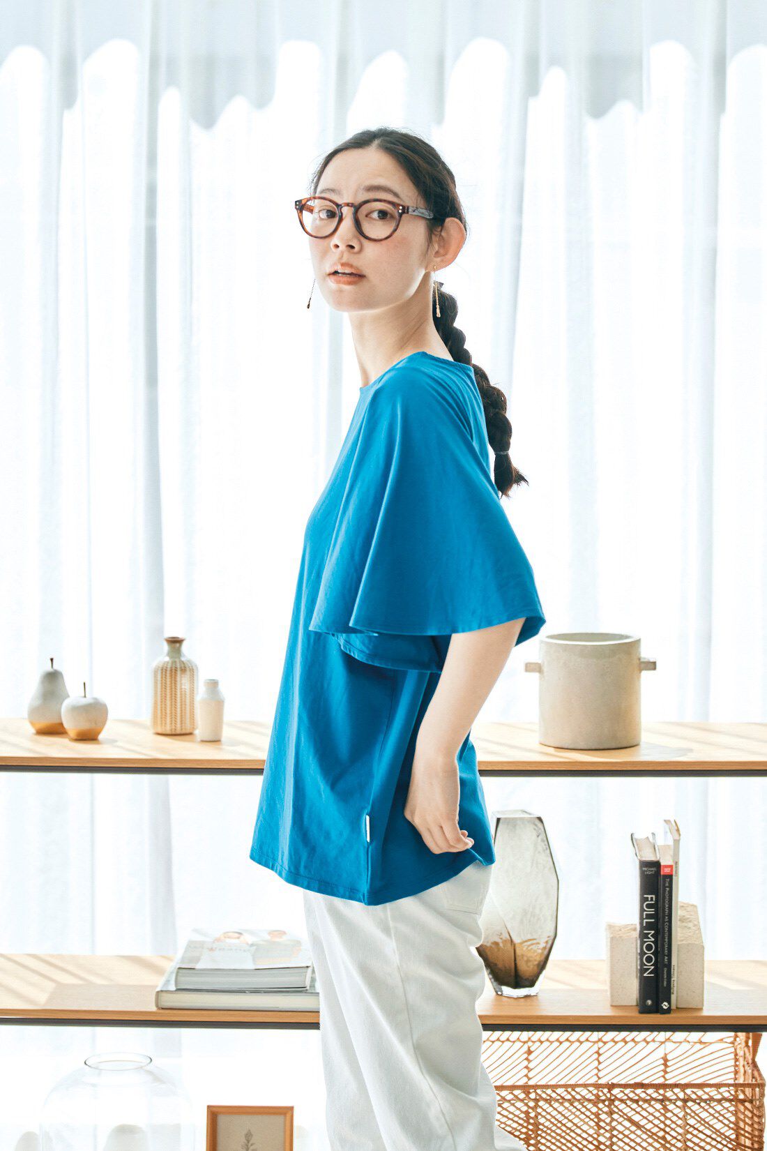 and myera［アンドマイラ］|and myera フレア袖のTシャツの会