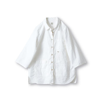 and myera | ａｎｄ　ｍｙｅｒａリネン綿のジャケシャツ