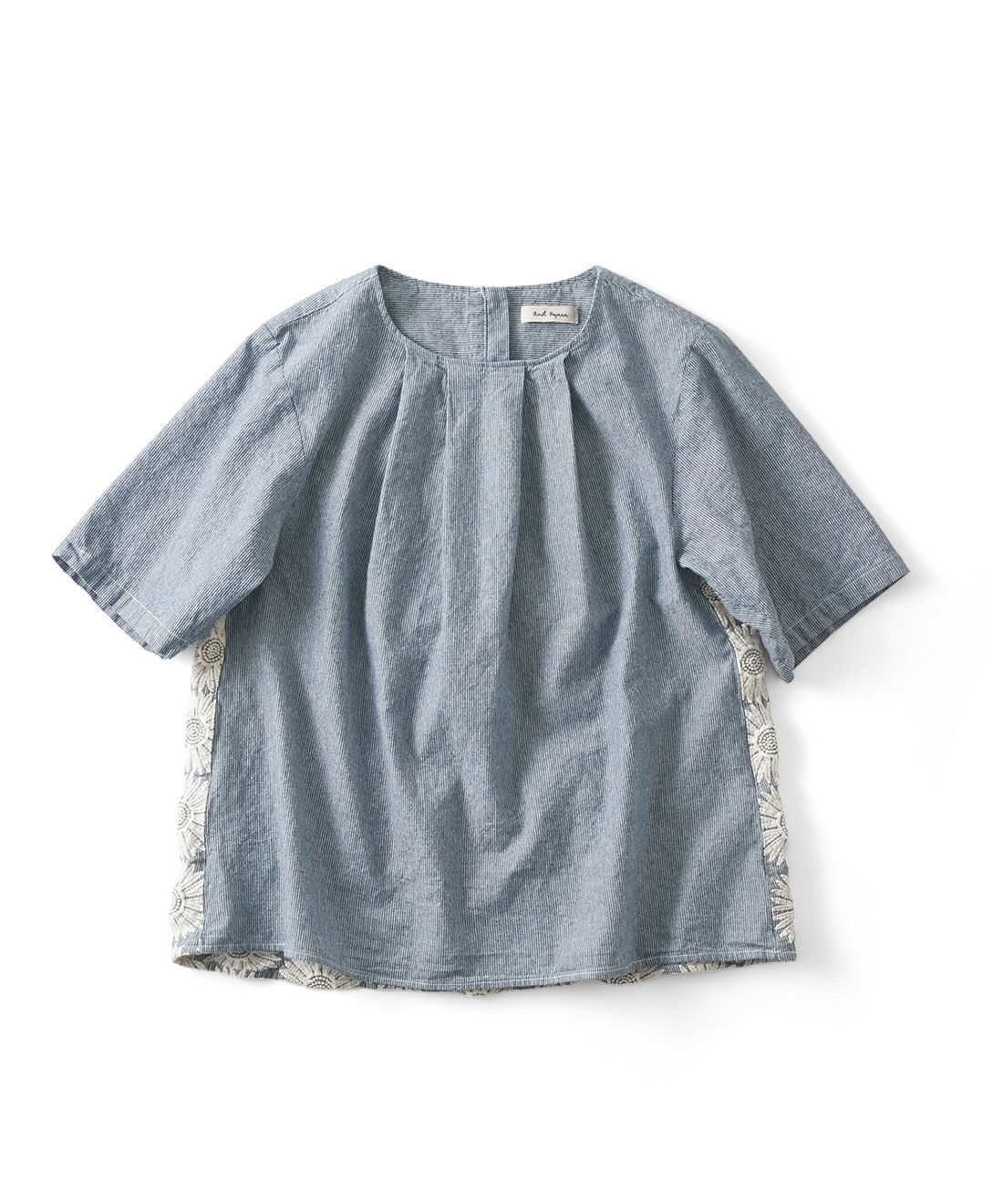 and myera|and myera マーガレット刺しゅうトップス