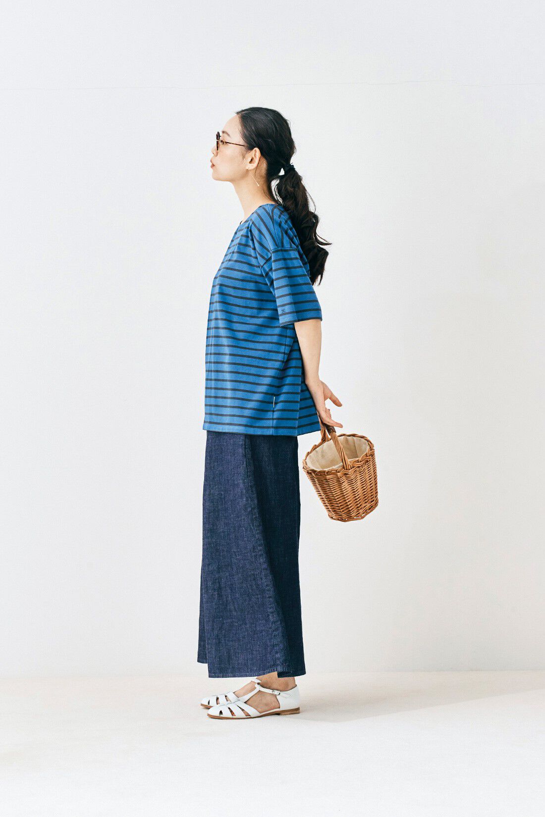 and myera|and myera 大人色ボーダーTシャツの会