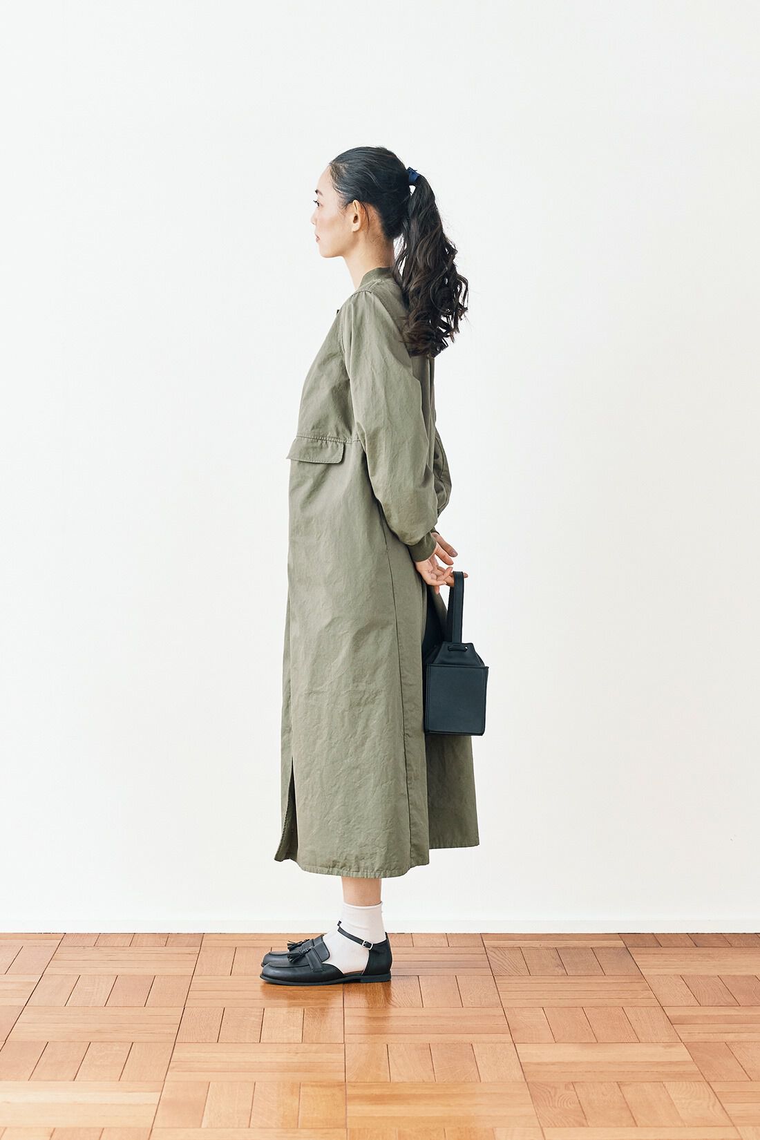 and myera|and myera フライトワンピースコート