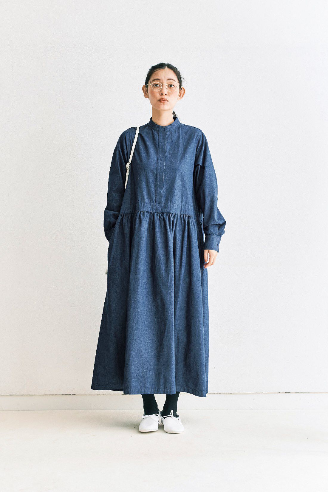 and myera|ａｎｄ　ｍｙｅｒａ　ラフすぎないデニムワンピース