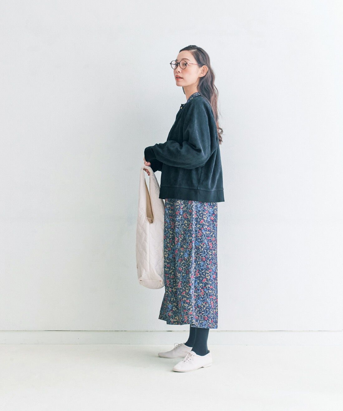 and myera［アンドマイラ］|and myera スノーボールのようなキルトバッグ