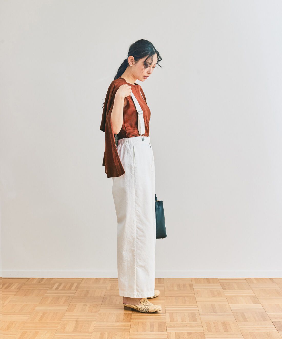 and myera|and myera タンクトップ＆カーディガンセット