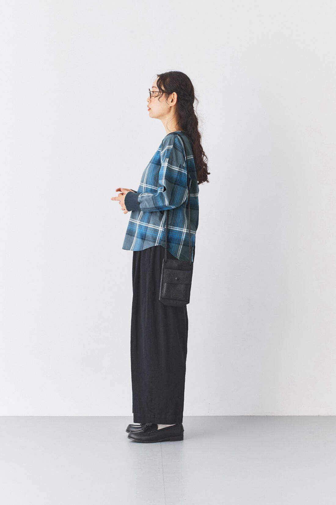 and myera［アンドマイラ］|and myera 大柄チェックのトップス