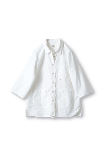 and myera | ａｎｄ　ｍｙｅｒａリネン綿のジャケシャツ