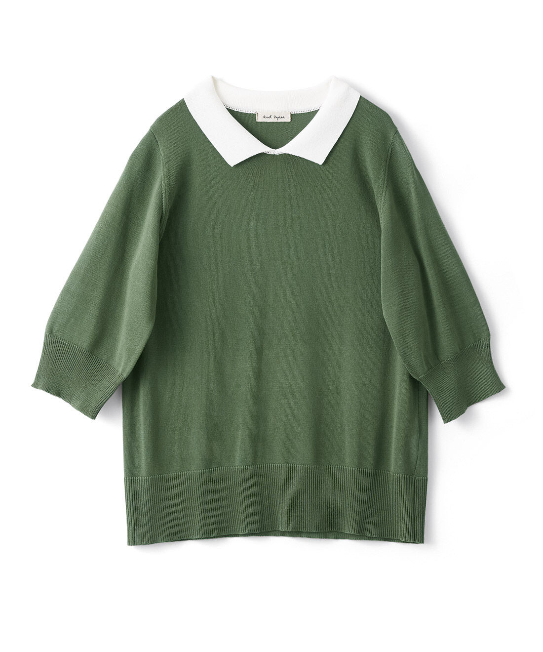 and myera|【初回お試しキャンペーン】and myera クレリックニットポロシャツの会