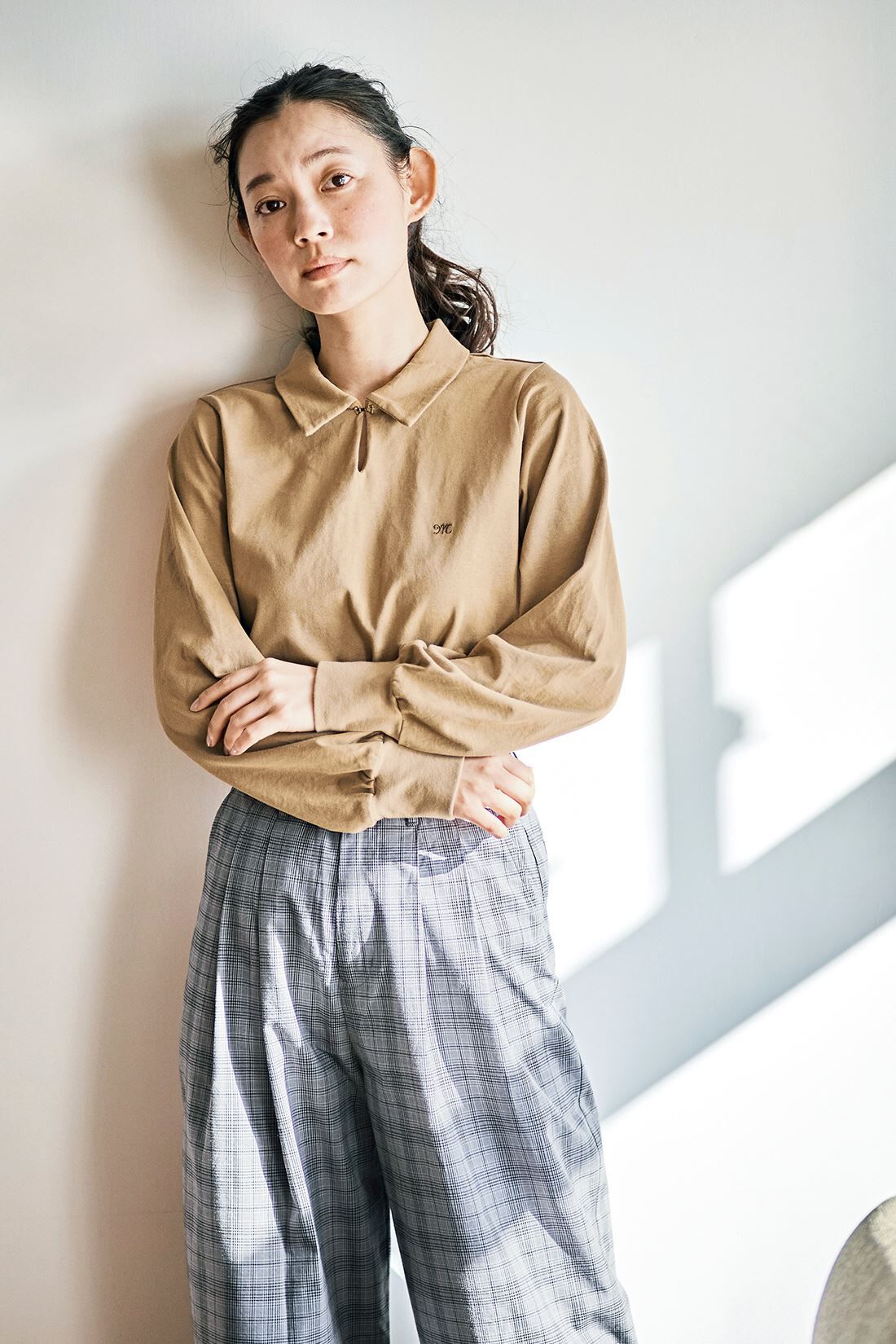 and myera［アンドマイラ］|and myera 長袖ポロTトップスの会