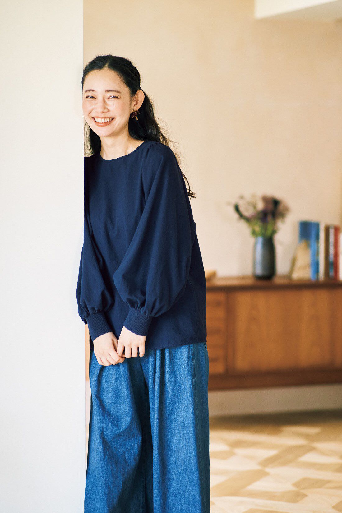 and myera［アンドマイラ］|and myera バルーンスリーブトップスの会