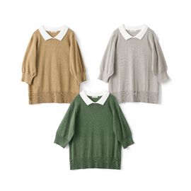 and myera | コットン インナー ポロシャツ