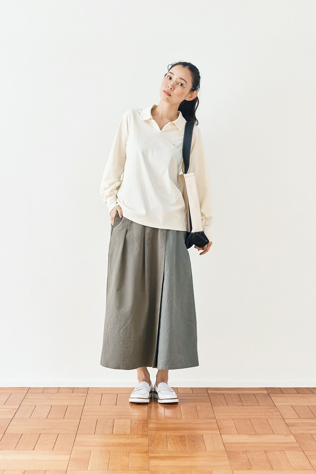 and myera［アンドマイラ］|and myera 長袖ポロTトップスの会