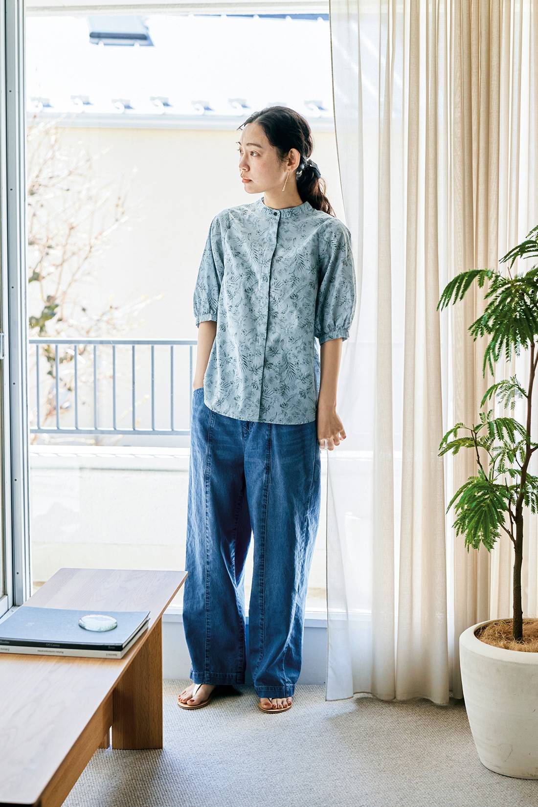 and myera［アンドマイラ］|and myera ライトなライトブルージーンズ