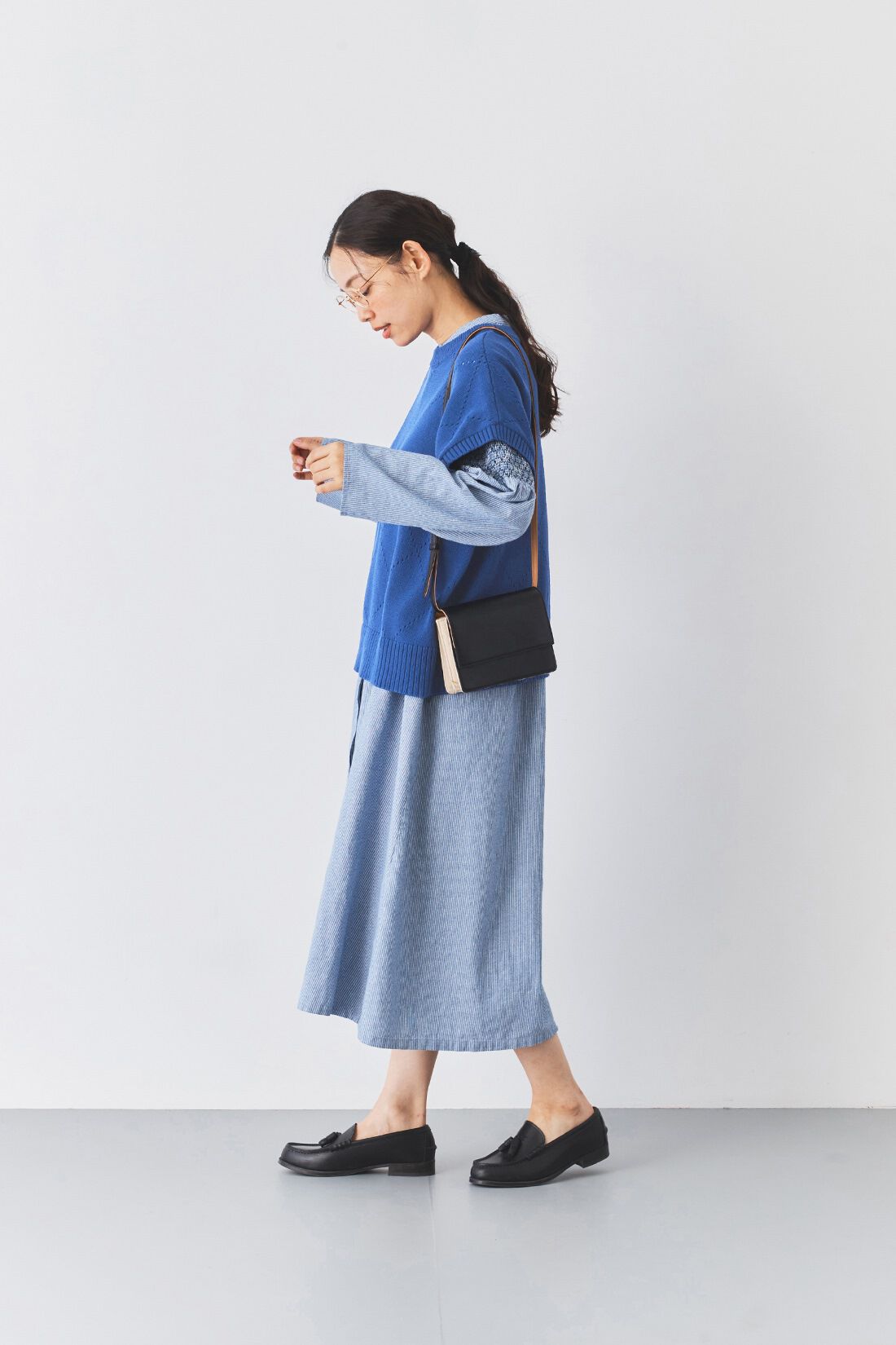 and myera［アンドマイラ］|and myera アイレット柄のベスト