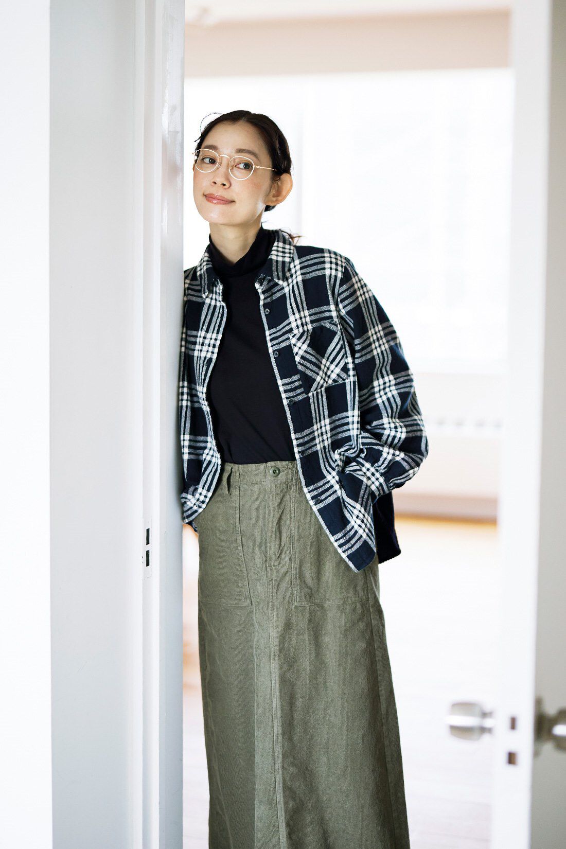 and myera［アンドマイラ］|and myera ぬくもりのチェックシャツ