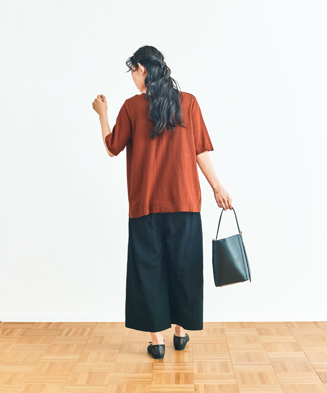 and myera|and myera タンクトップ＆カーディガンセット
