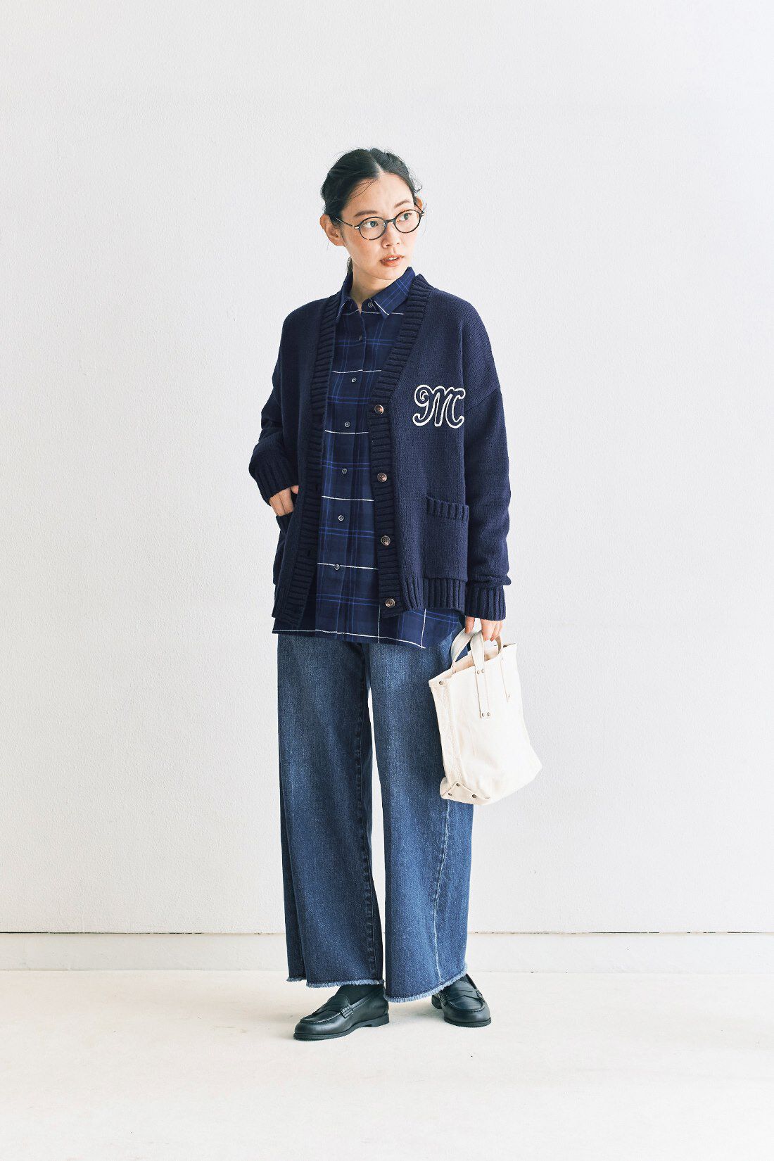 ａｎｄ　ｍｙｅｒａ　アイビールックカーディガン