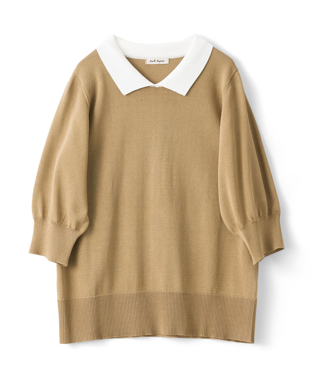 and myera|【初回お試しキャンペーン】and myera クレリックニットポロシャツの会