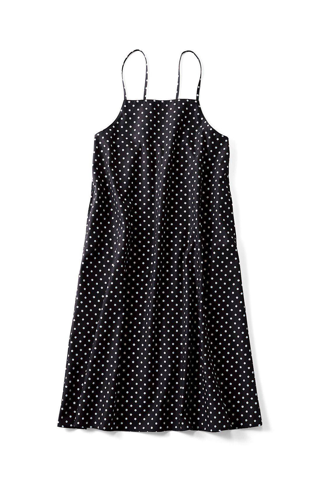 シロップ．|アデリアレトロ×シロップ．　深煎りコーヒーみたいなワンピース〈さくら草柄〉