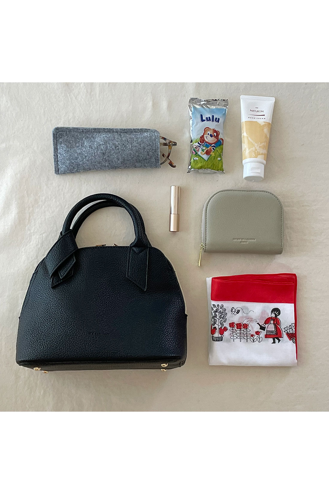 SYRUP. [シロップ．]|【WEB限定】 メゾンベール　軽量リボントートバッグ【シロップ．バスケット】|コンパクトだけど、意外にしっかり入ります。