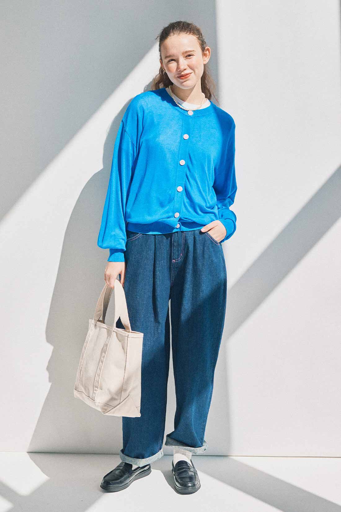 SYRUP. [シロップ．]|シロップ. さらっとした肌心地のシアーカーディガンの会